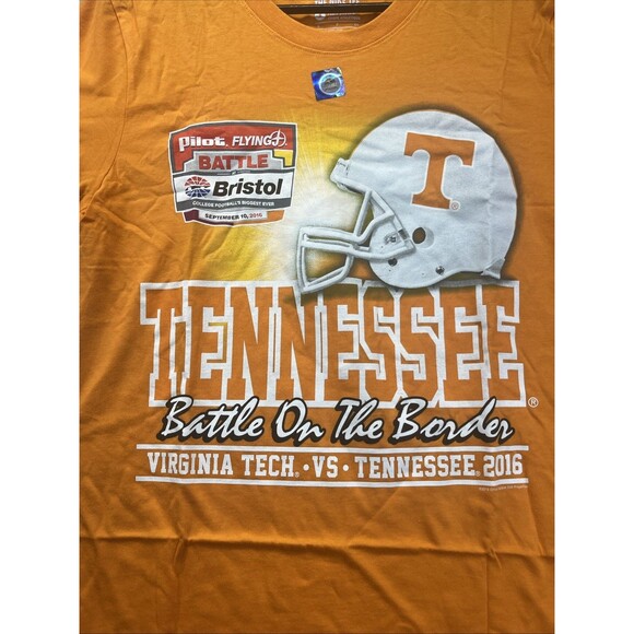Tennessee Volunteers Shirt Mens S NCAA Football Nike Battle at Bristol 2016 - Picture 4 of 10